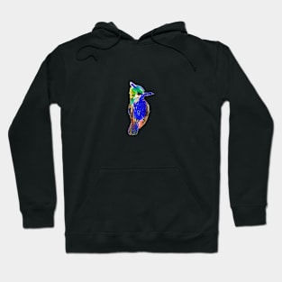 green crowned plovercrest Hoodie